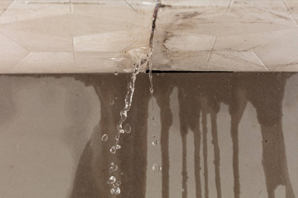Professional Burst Pipe Cleanup technician working in China Village, ME
